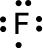 dot structure of fluorine